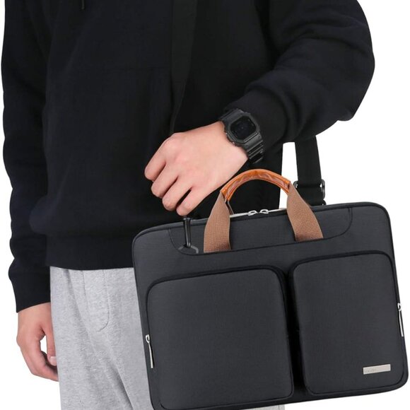 Protective Laptop Shoulder Bag Laptop Sleeve Case for 14 inch New MacBook Pro - Picture 6 of 6